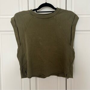 Frame Olive Green Top
